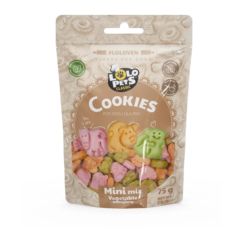 Lolo Pets Classic warzywa małe rasy 75 g