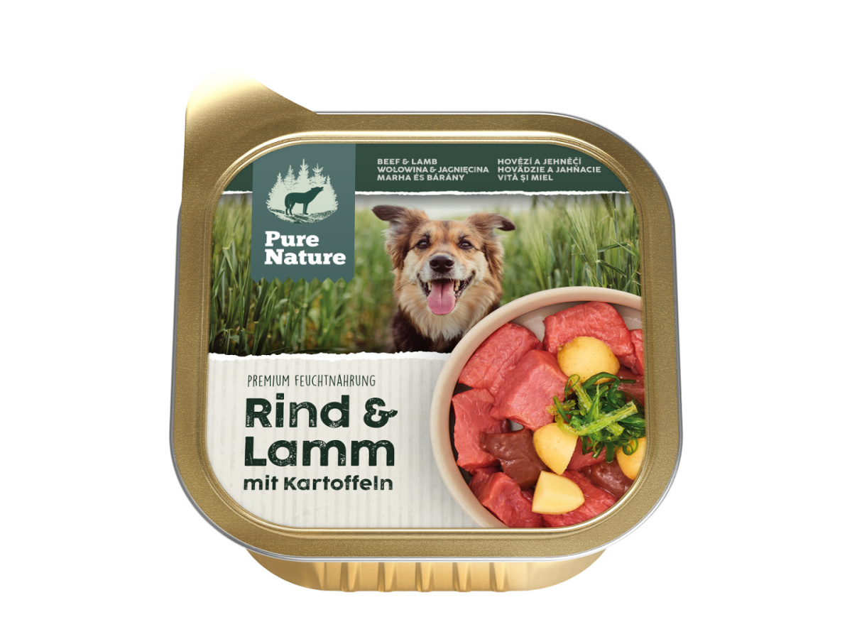 Pure Nature jagnięcina, wołowina adult 150 g