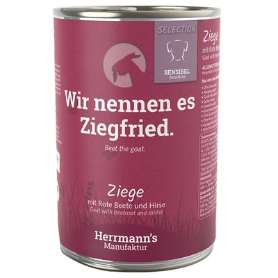 Herrmann's Selection Sensitive koźlina 400 g × 24