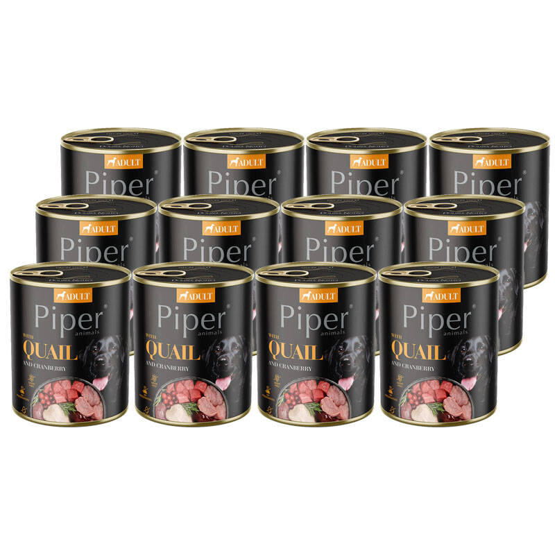 Piper Animals przepiórka 800 g × 12