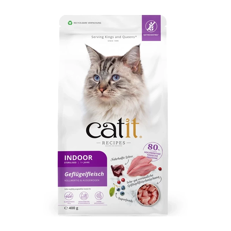 Catit Recipes Indoor drób adult 400 g