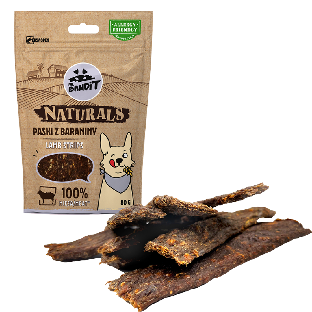 Mr. Bandit Naturals baranina 80 g
