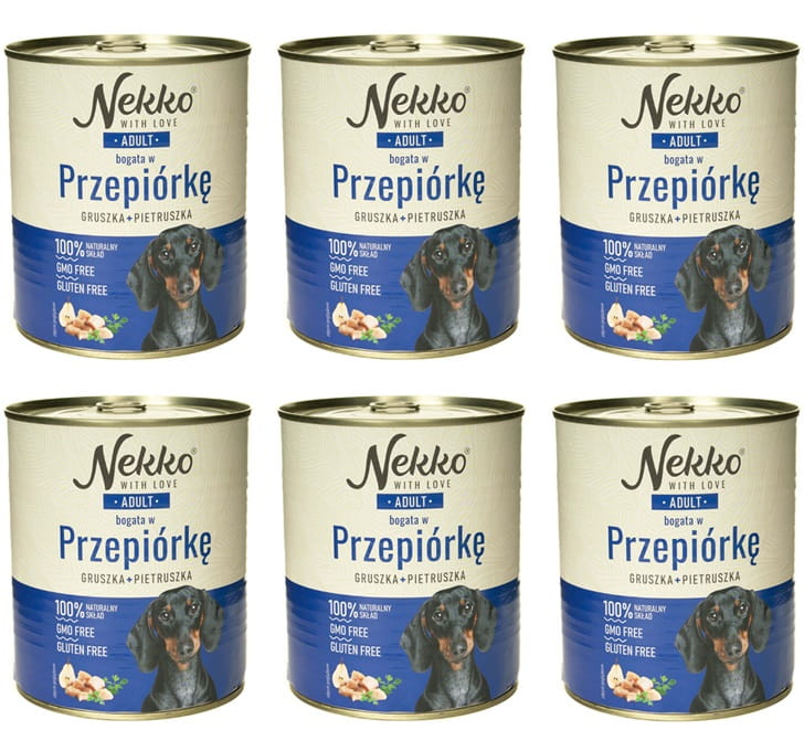 Nekko przepiórka adult 800 g × 6
