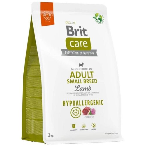 Brit Care Hypoallergenic jagnięcina adult małe rasy 3 kg