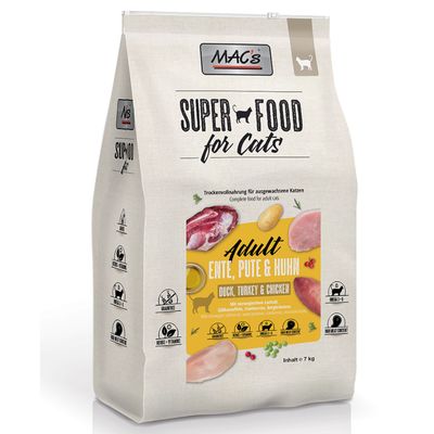 MAC's Superfood Sensitive indyk, kaczka, kurczak adult 7 kg × 2