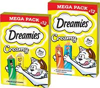 Dreamies Creamy mix smaków 120 g × 2