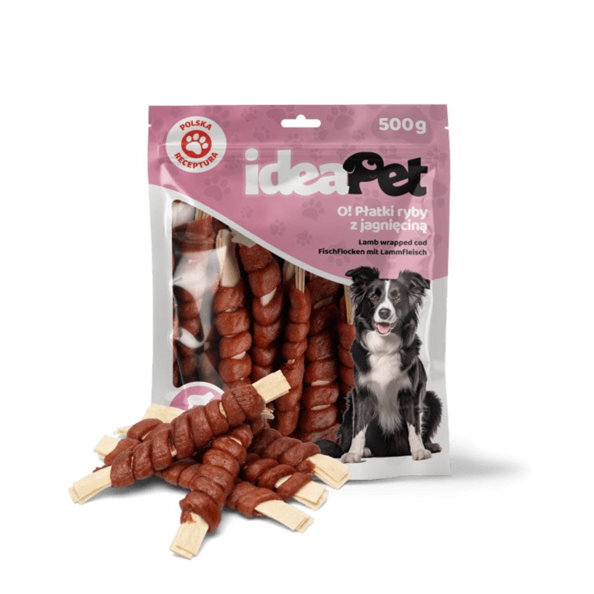 IdeaPet płatki rybne z jagnięciną 500 g