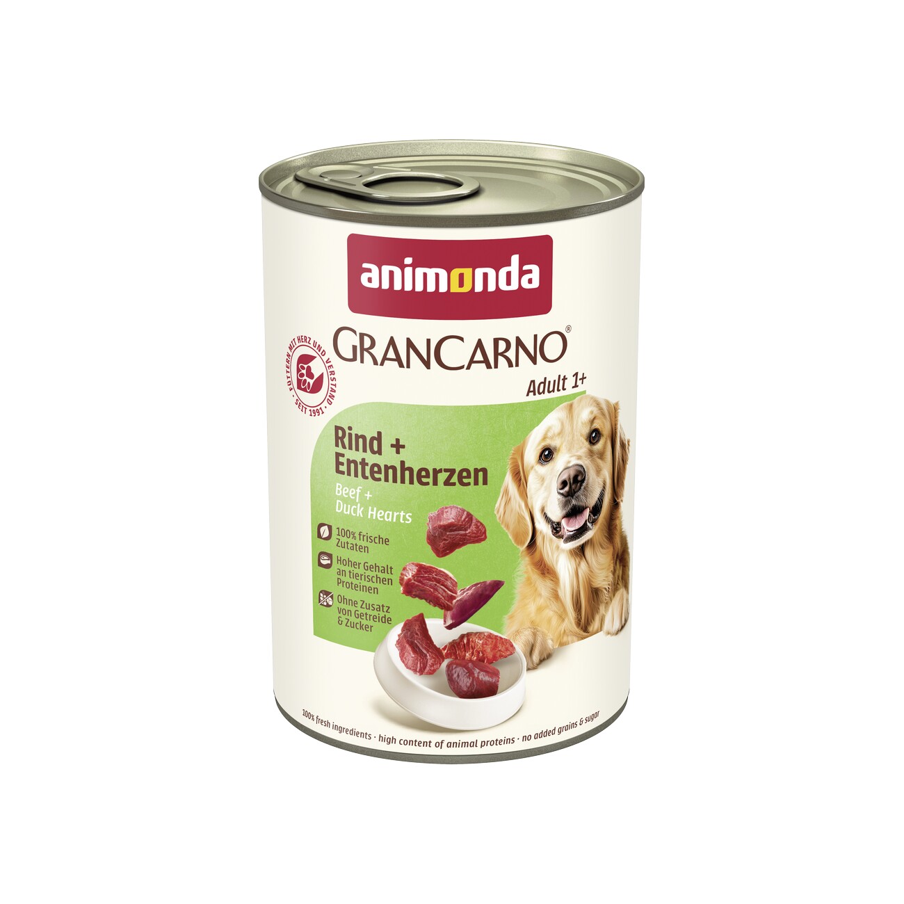 Animonda GranCarno kaczka, wołowina adult 400 g × 6