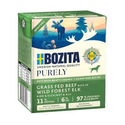 Bozita Purely łoś 370 g × 6