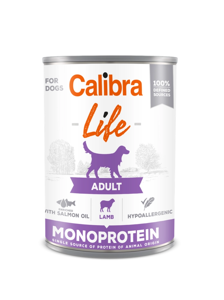 Calibra Dog Life jagnięcina adult 400 g
