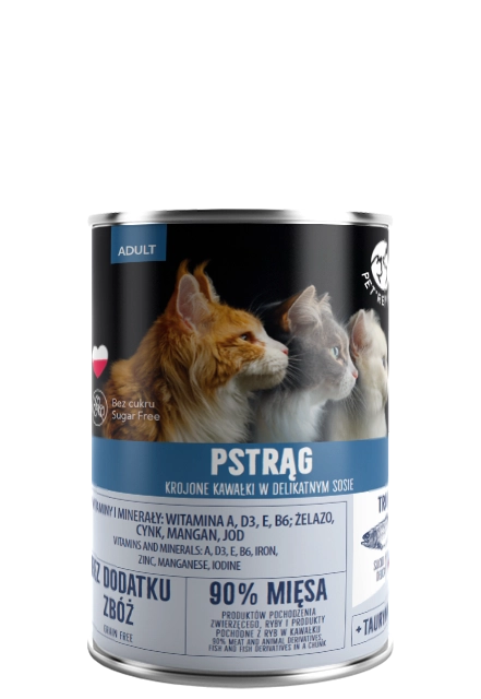 PetRepublic pstrąg w sosie adult 400 g