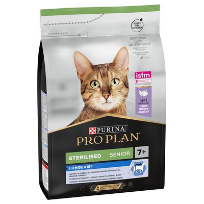 Purina Pro Plan Sterilised indyk senior 3 kg × 2