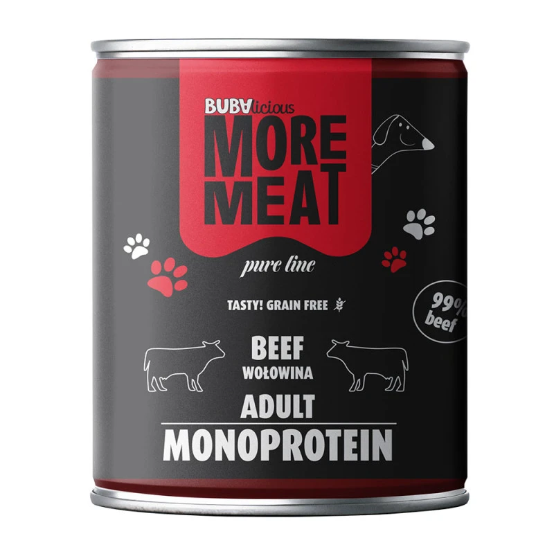 Buba More Meat wołowina adult 800 g