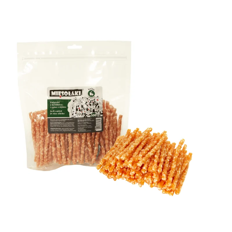 Mięsołaki królik z ryżem 500 g