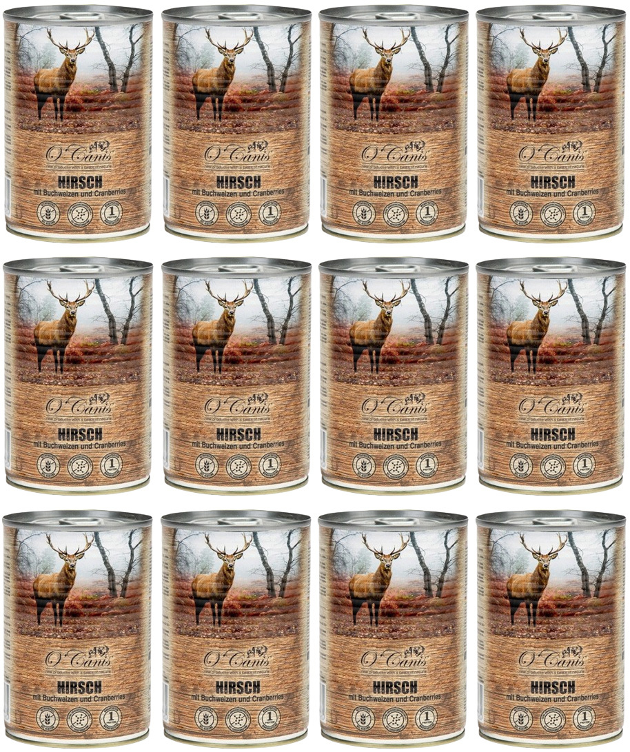 O'Canis jeleń 400 g × 12
