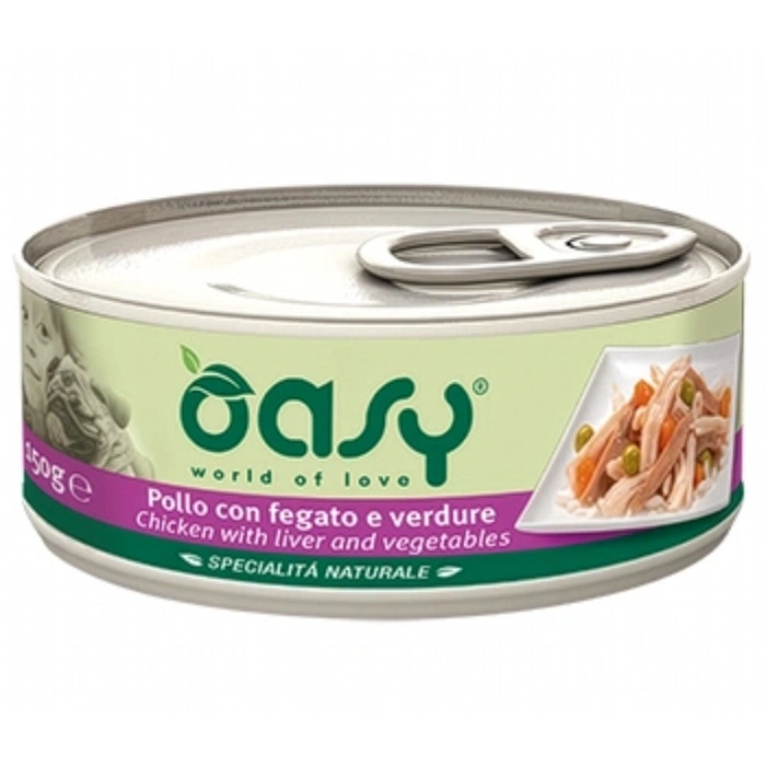 Oasy kurczak, wątróbka adult 150 g