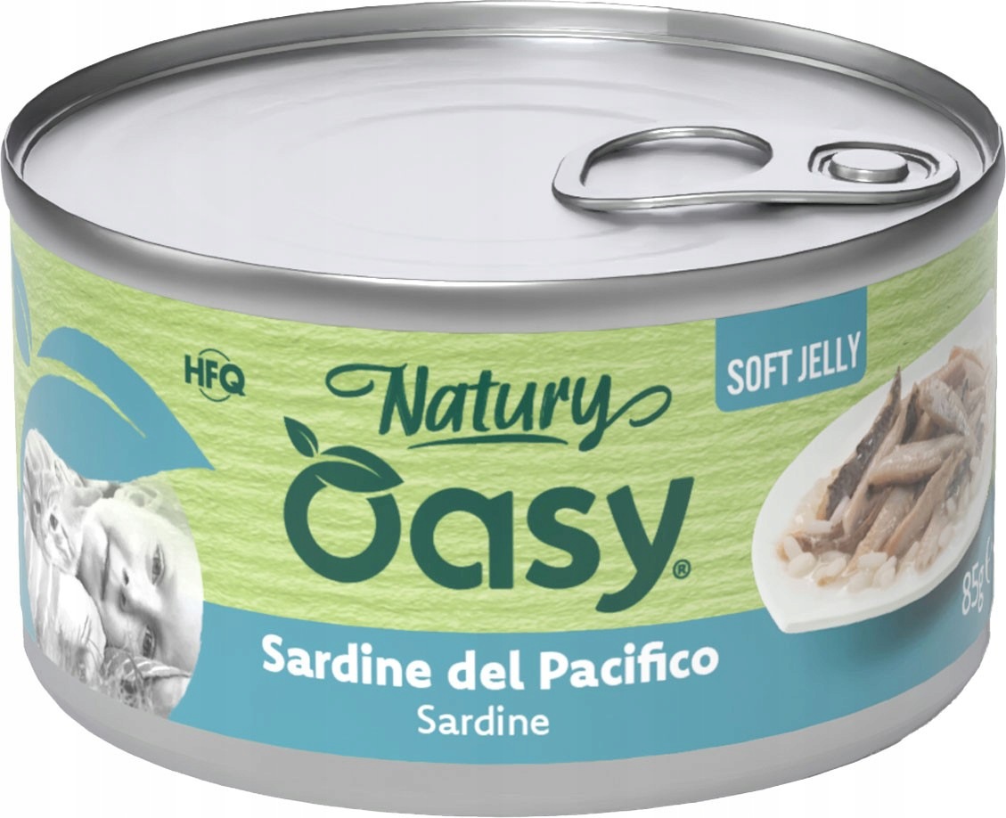Oasy Natury sardynka w galaretce adult 85 g