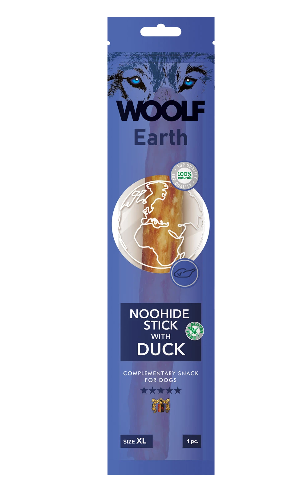 Woolf Earth Noohide kaczka duże rasy 85 g
