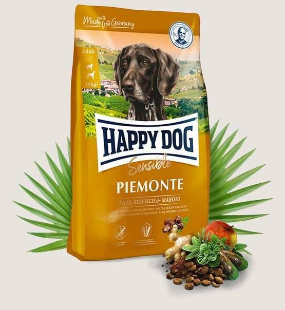 Happy Dog Sensible kaczka, ryba adult 4 kg