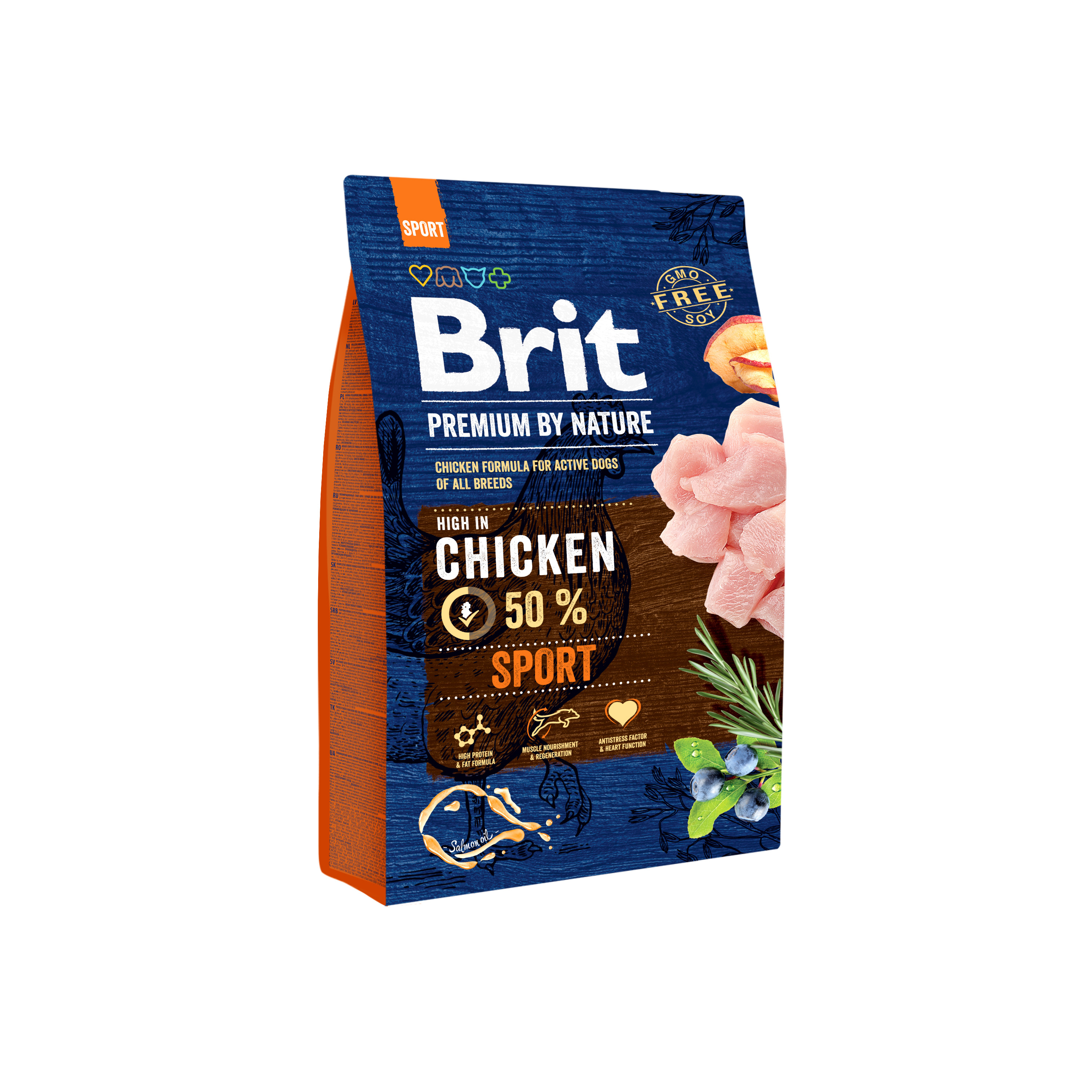 Brit Premium by Nature Sport kurczak adult 3 kg