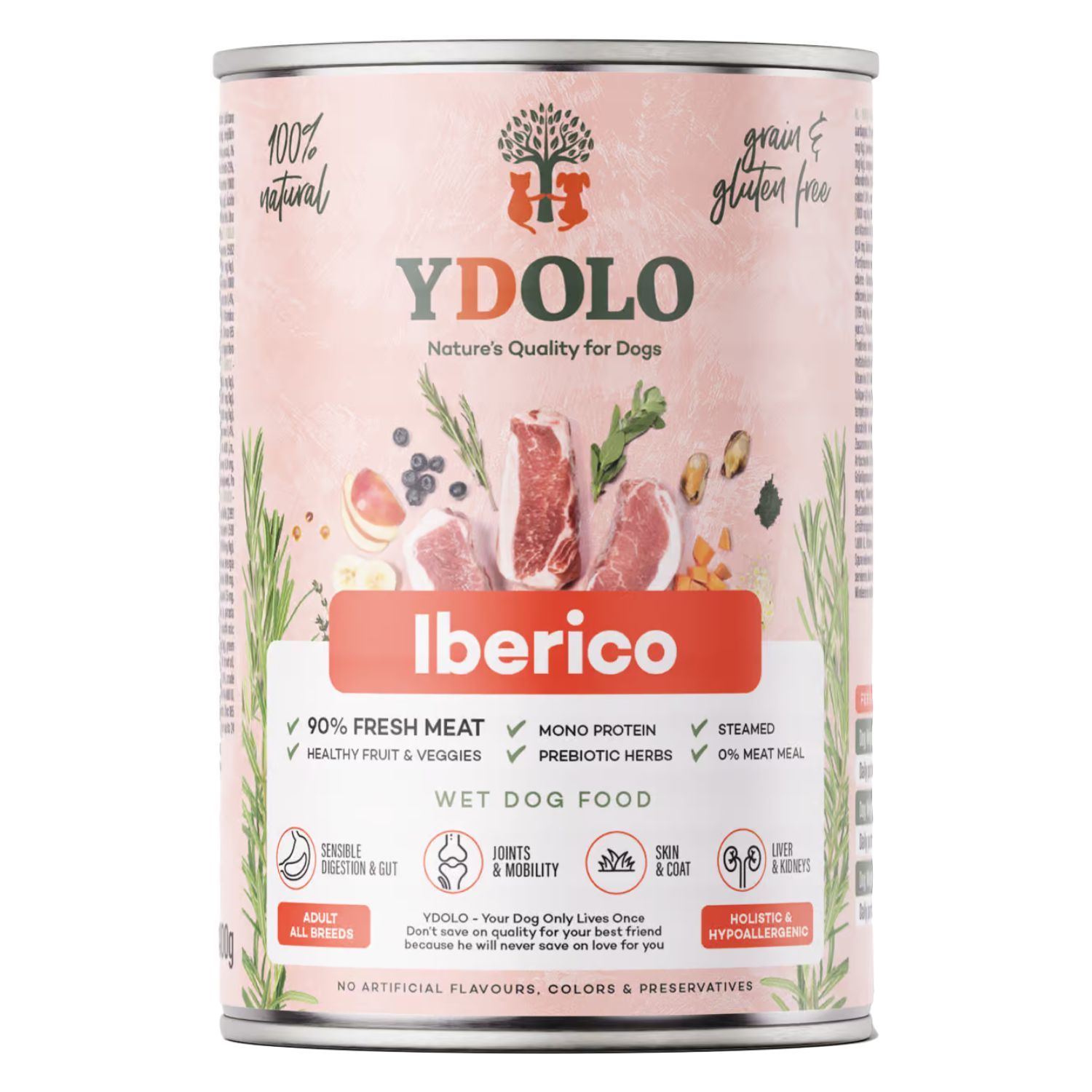 Ydolo Healthy & Pure wieprzowina 400 g