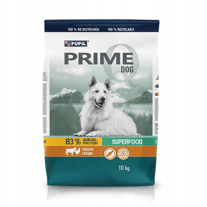 Pupil Prime drób, wołowina adult 10 kg