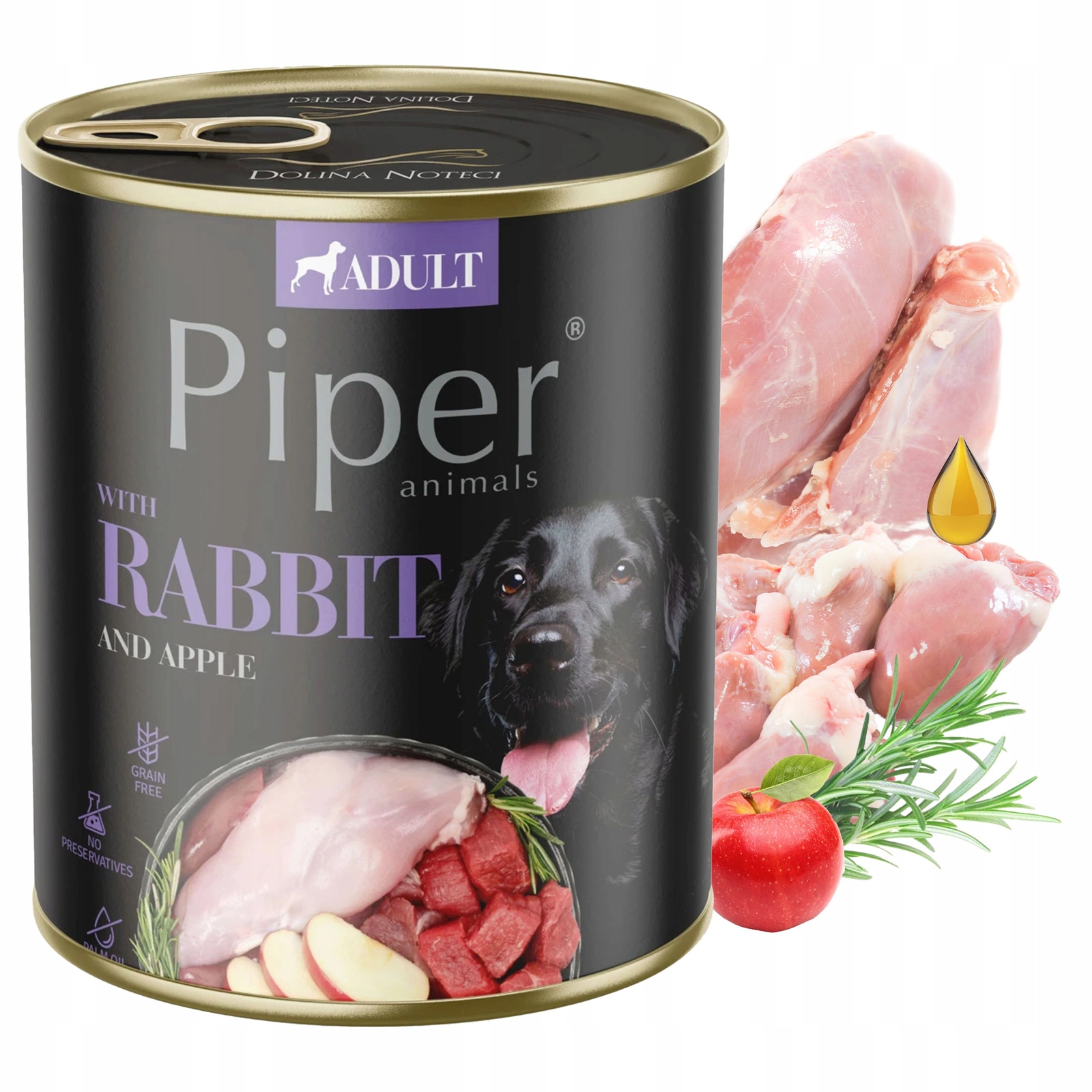 Dolina Noteci Piper królik adult 800 g