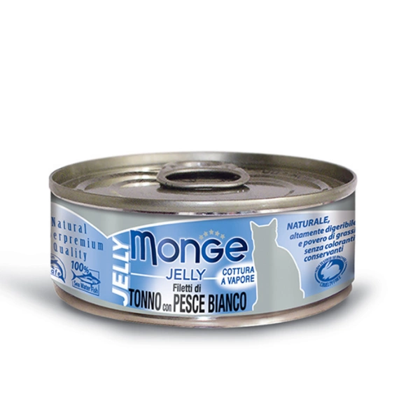 Monge tuńczyk, ryby w galaretce adult 80 g