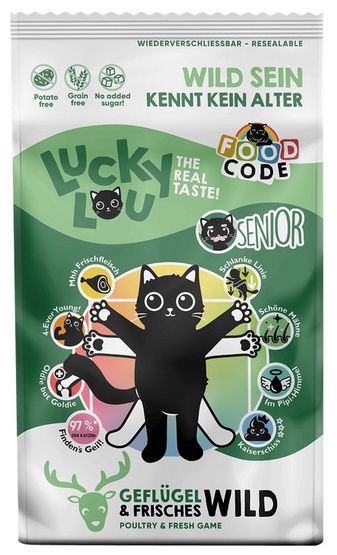 Lucky Lou Food Code drób, dziczyzna senior 1,7 kg