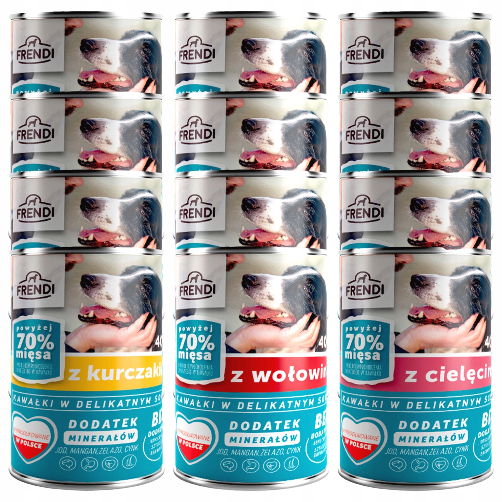 Pet Republic Frendi mix smaków 400 g × 12