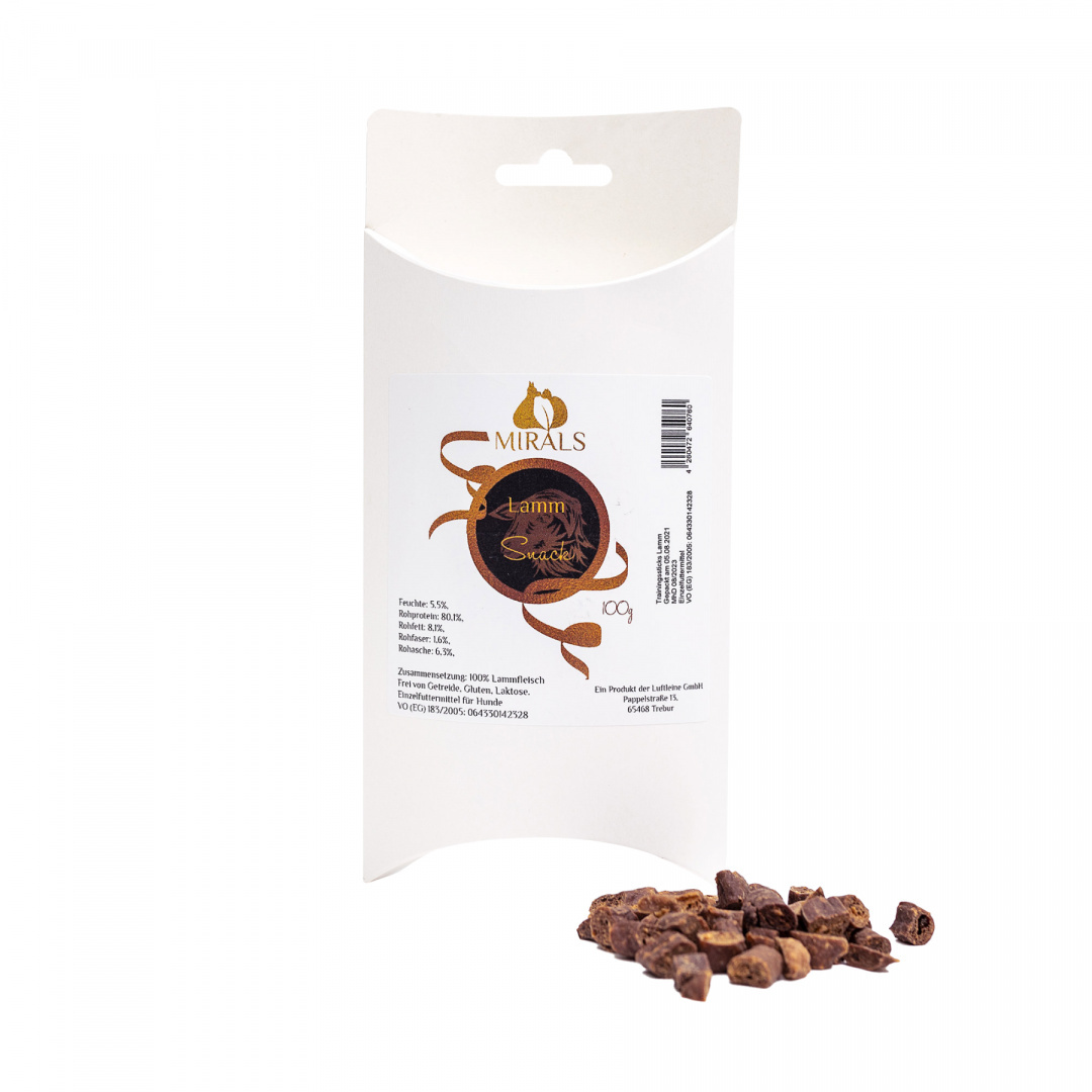 Mirals Lamm Snack jagnięcina 100 g