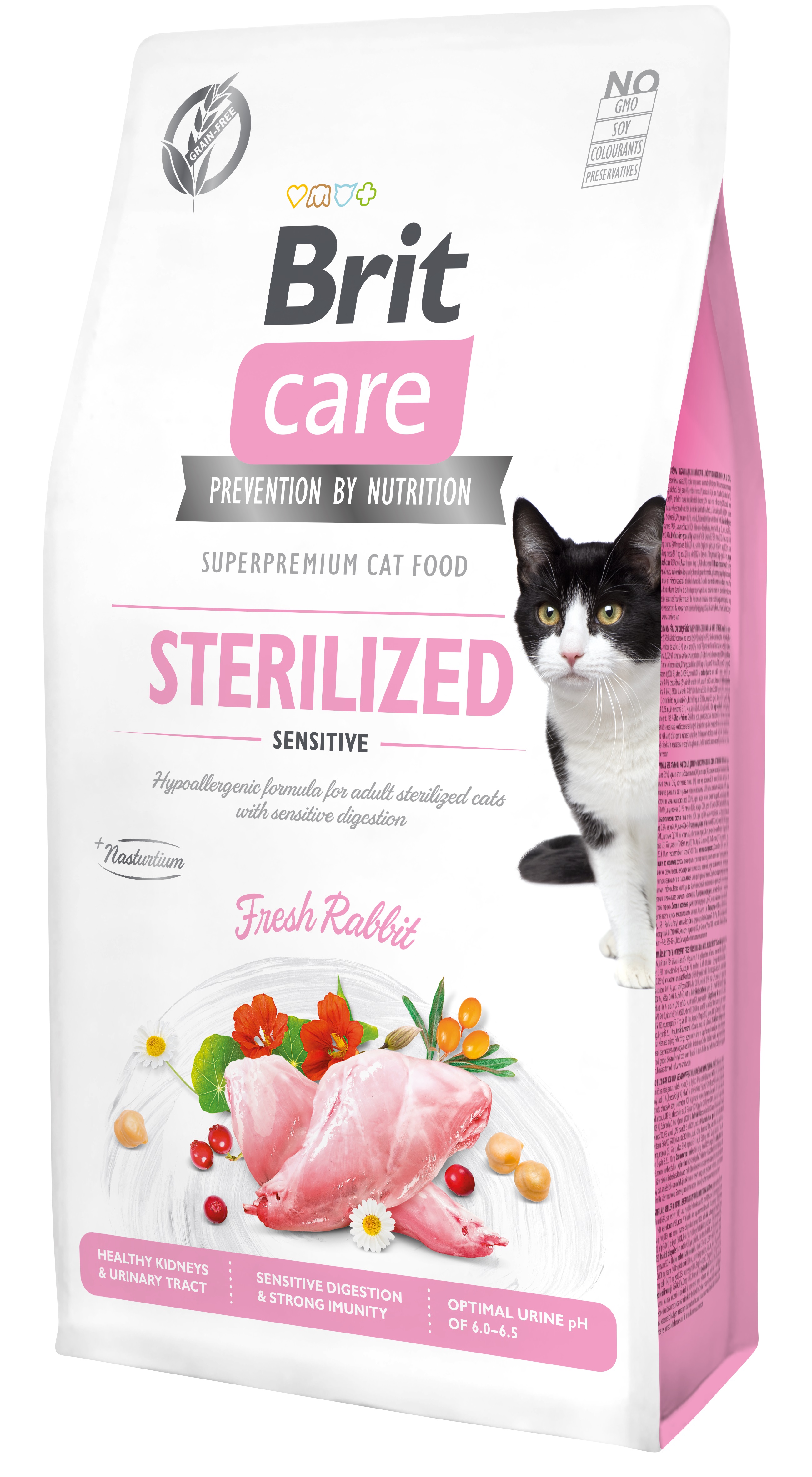 Brit Care Sterilised Sensitive królik adult 7 kg × 2