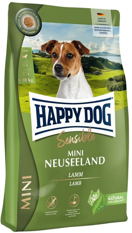 Happy Dog Sensible jagnięcina adult małe rasy 4 kg
