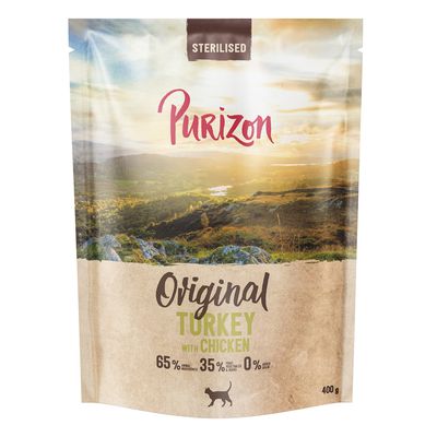 Purizon Original Sterilised indyk, kurczak adult 400 g