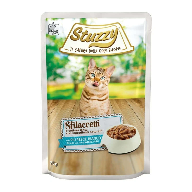 Stuzzy Shreds Sterilised dorsz kawałki 85 g