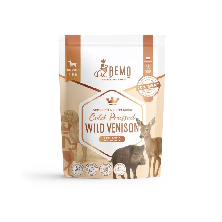 Bemo Cold Pressed dziczyzna 3 kg