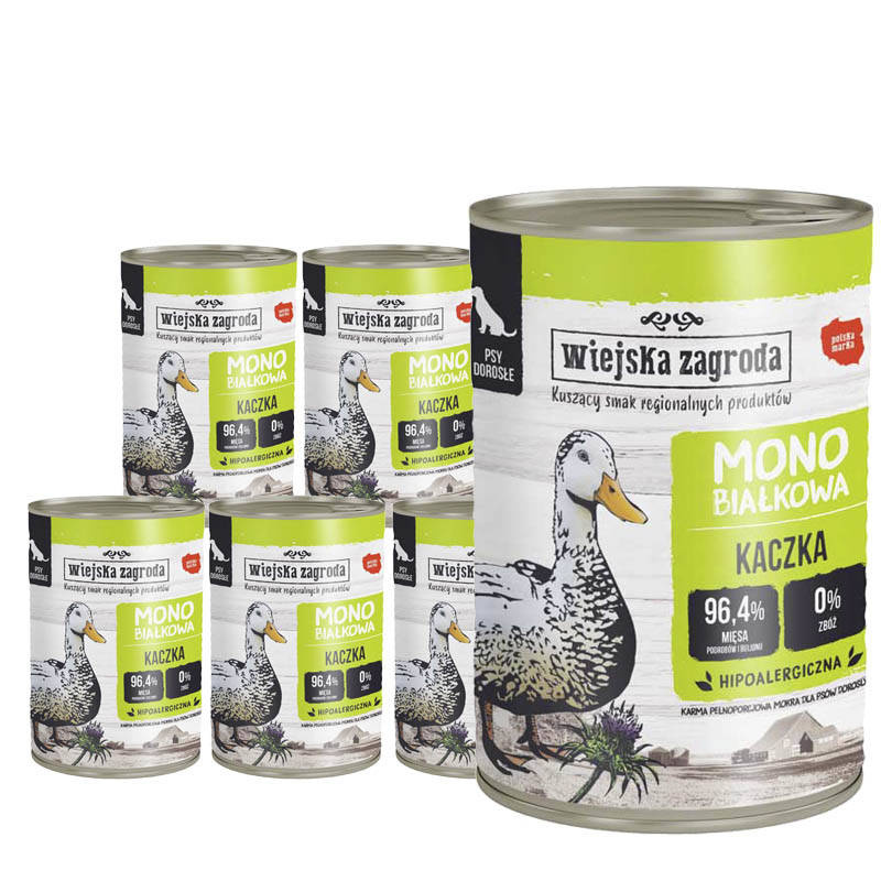 Wiejska Zagroda kaczka 400 g × 12