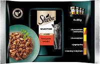 Sheba Selection mix smaków w sosie adult 85 g × 4