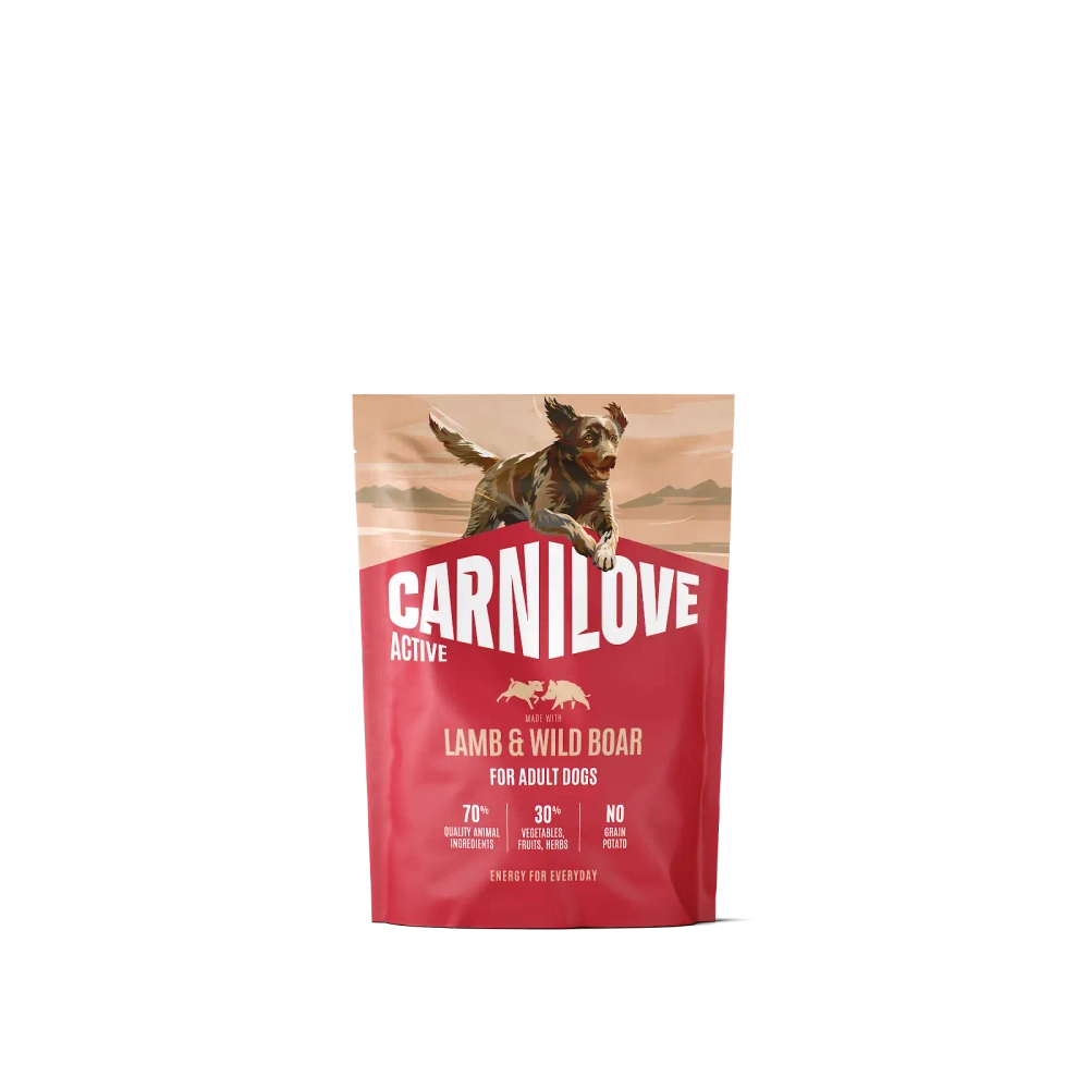 Carnilove Active Dog jagnięcina, dzik adult 1,5 kg