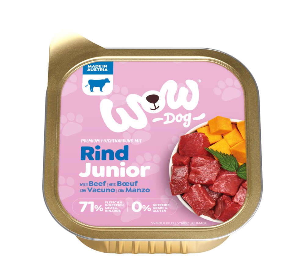 WOW wołowina junior 150 g