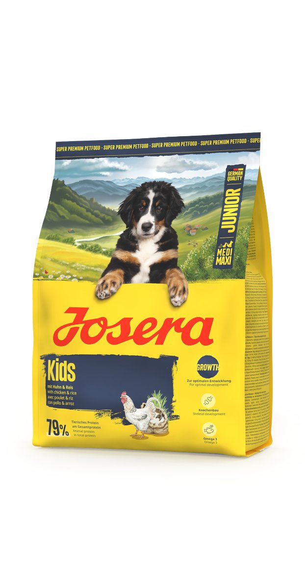 Josera Kids kurczak junior duże rasy 900 g × 5