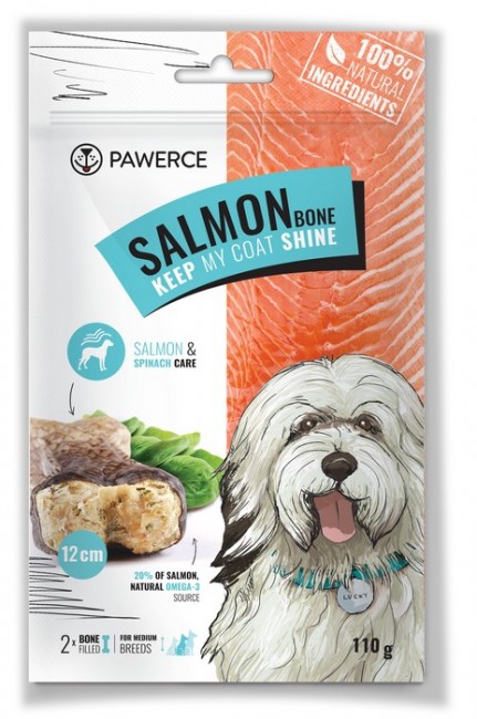 Pawerce łosoś średnie rasy 55 g × 2