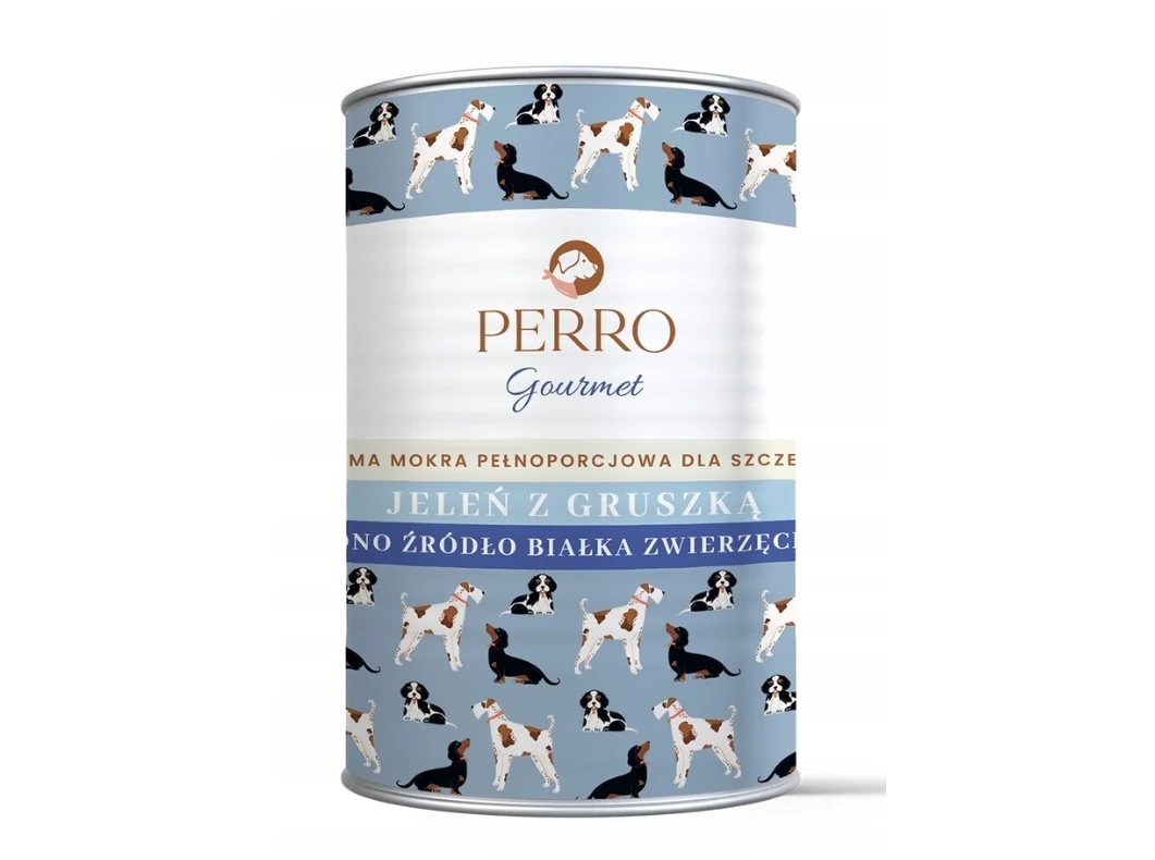 Perro Gourmet jeleń junior 400 g × 6