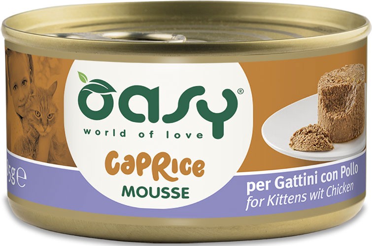 Oasy Caprice kurczak pasztet kitten 85 g