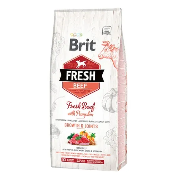 Brit Fresh wołowina puppy duże rasy 2,5 kg