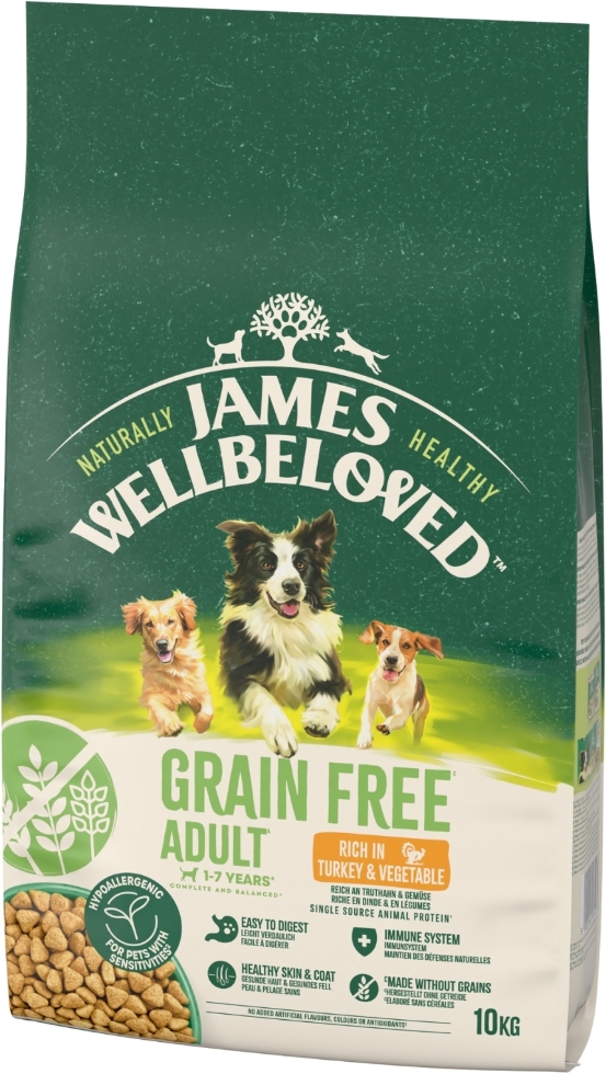 James Wellbeloved indyk adult 10 kg