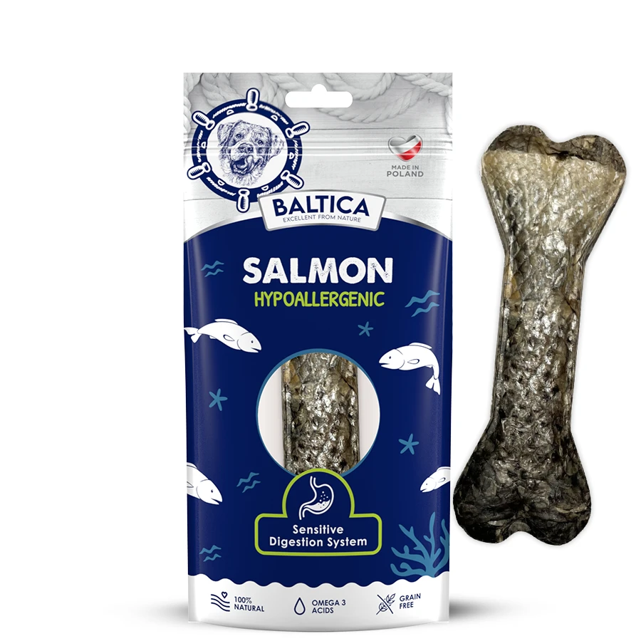 Baltica Excellent Bone Snack łosoś 55 g