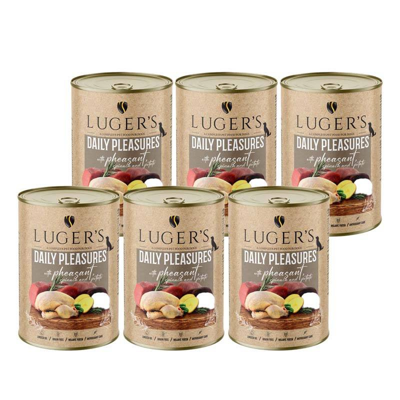 Luger's Daily Pleasures bażant 400 g × 6