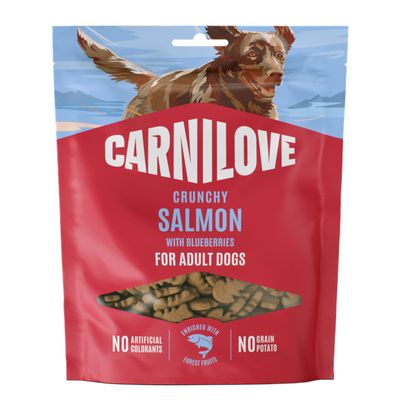 Carnilove Dog Crunchy Snack łosoś adult 200 g × 2