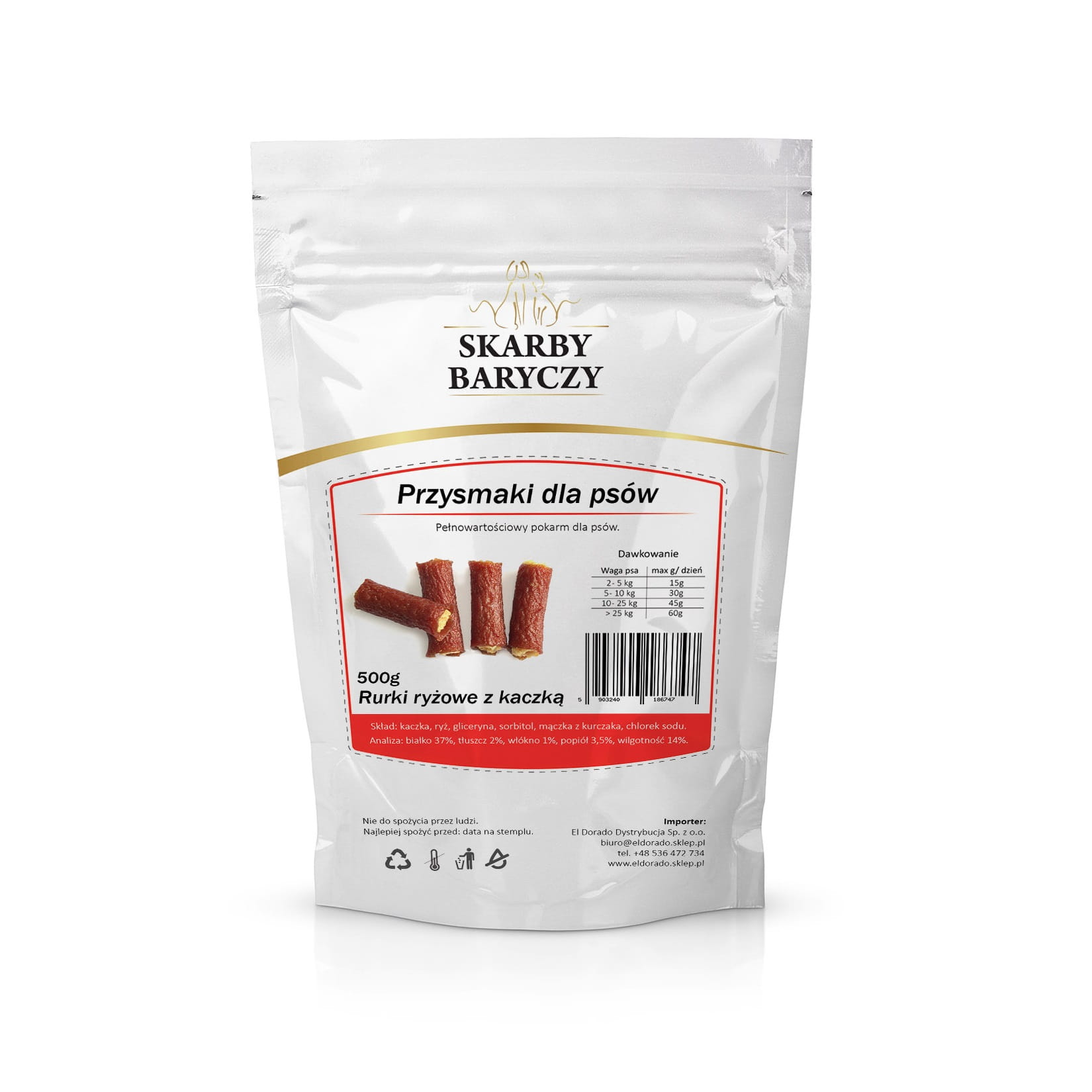 Skarby Baryczy kaczka 500 g